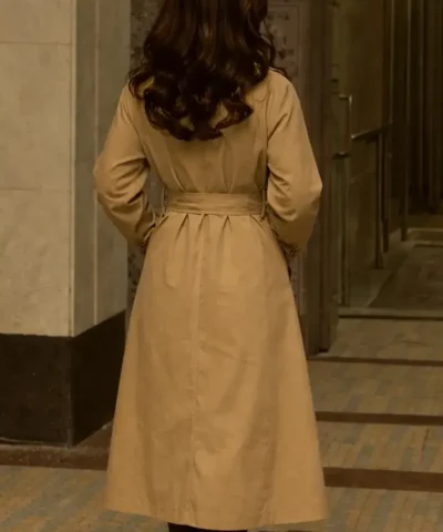 Bea TV Series Ponies 2026 Emilia Clarke Trench Wool Coat