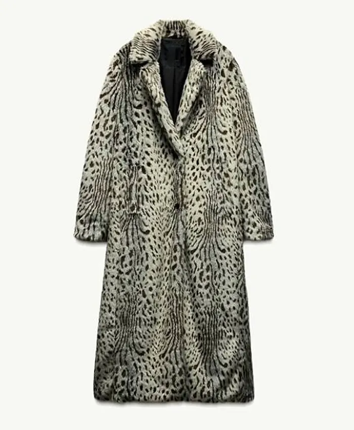 Marquita Goings Beyond The Gates Hayley Lawson Leopard Coat