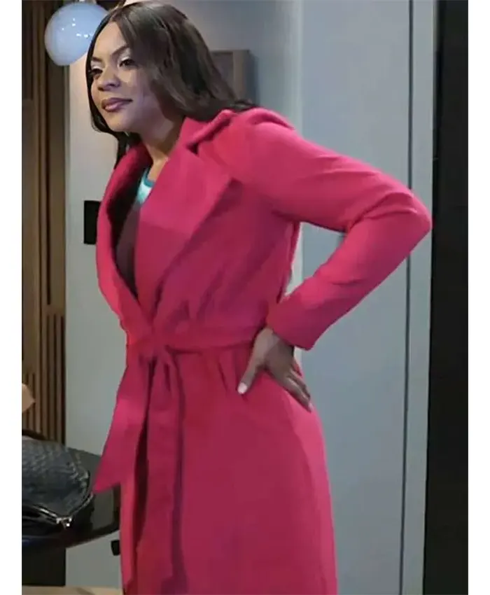 Beyond the Gates S01 Ernestine Johnson Pink Coat