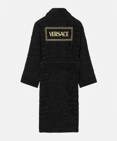 Black Icon Versace Bathrobe