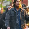 Jason Bateman Black Rabbit 2025 Vince Friedken Black Denim Jacket