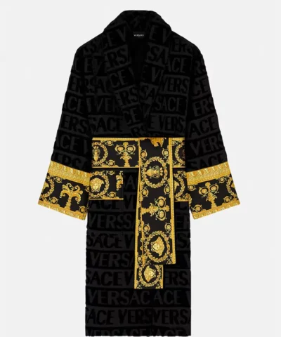 Black Versace Robe