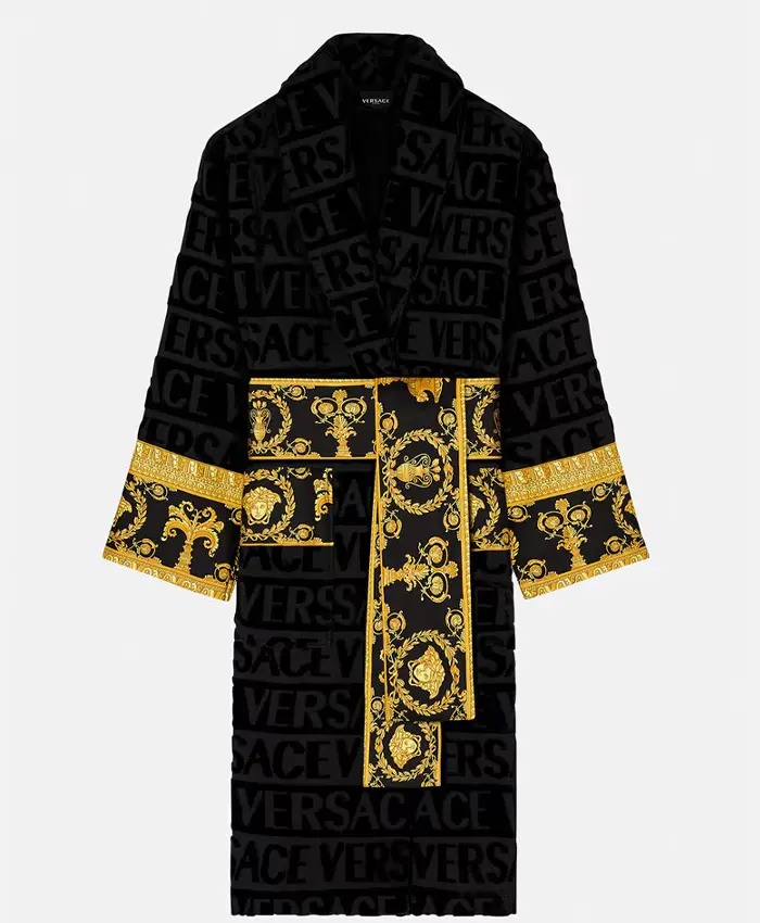 Black Versace Robe
