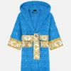 Blue Versace Robe