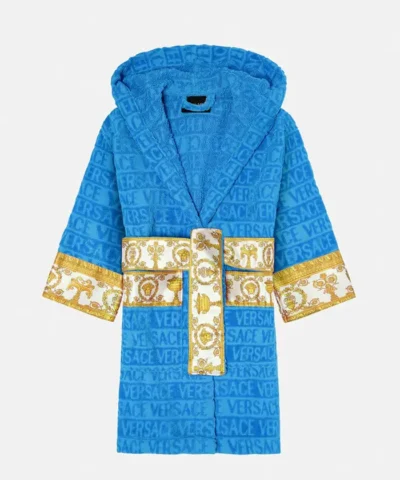 Blue Versace Robe