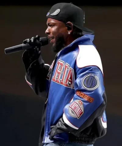 Bowl LIX Kendrick Lamar Halftime Show Gloria Leather Jacket