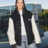 Caitlin Clark x Nike Bomber Varsity Jacket