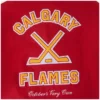 Calgary Flames WoolLeather Varsity Jacket