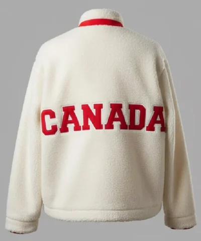 Alternative view of Team Canada Sherpa Fleece Jacket