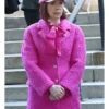 Carrie Preston Elsbeth Season 3 Pink Tweed Coat