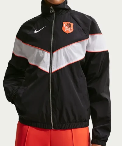 Chelsea X Nike Woven Windrunner Pitch Blue Jacket