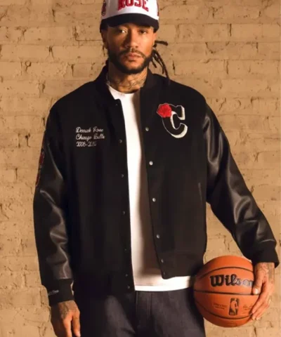 Chicago Bulls Derrick Rose Retirement Varsity Jacket