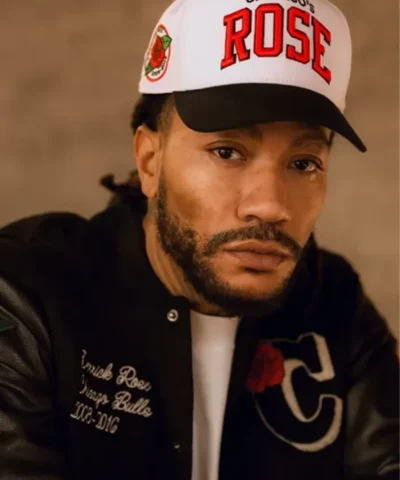 Chicago Bulls Derrick Rose Retirement Bomber Jacket