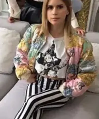Alternative view of Brooklyn Clark Emily In Paris Bomber Jacket