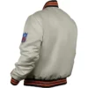 Starter Cleveland Browns 90’s White Satin Bomber Jacket