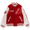 Coca Cola Red and White Varsity Jacket