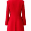 Collins Emily In Paris S05 Red Long Coat