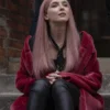 Comer Killing Eve Villanelle Pink Long Fur Coat