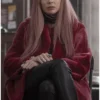 Comer Killing Eve Villanelle Pink Long Fur Coat