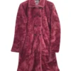 Comer Killing Eve Villanelle Pink Long Fur Coat