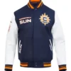 Connecticut Sun Classics Rib Retro Varsity Jacket