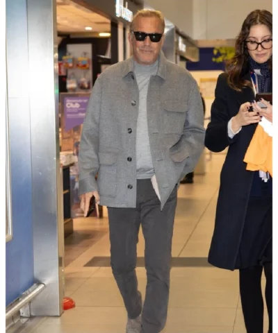 Costner Milan Fashion Week Jacket