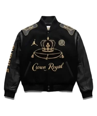 Crown Royal x Purple Brand Varsity Jacket