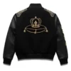 Crown Royal x Purple Brand Black Varsity Jacket