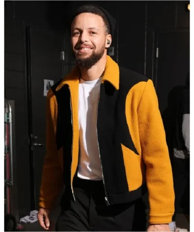 Curry Warriors VS TImberwolves Jacket