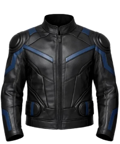 Cyberpunk Biker Leather Jacket