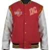 DC Proper Washington Commanders Pink Varsity Jacket