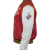 DC Proper Washington Commanders Pink Varsity Jacket