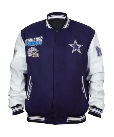 Dallas Cowboys Turn It Up Classic Varsity Jacket