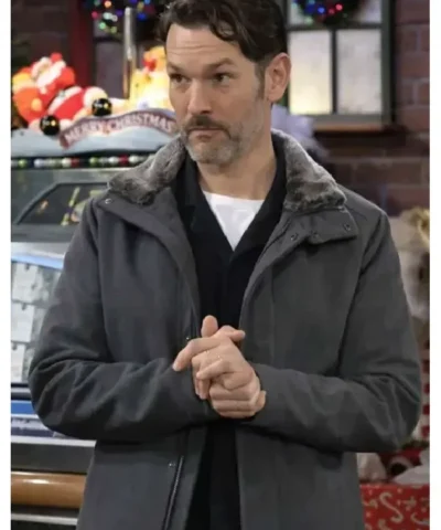 Daniel Romalotti The Young and the Restless S53 Grey Wool Jacket