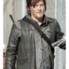 The Walking Dead Norman Reedus Black Leather Vest