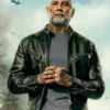 Dave Bautista The Wrecking Crew Black Leather Jacket