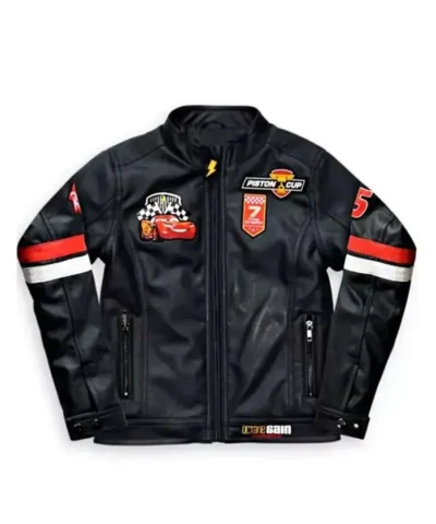Lightning Mcqueen Racing Black Jacket