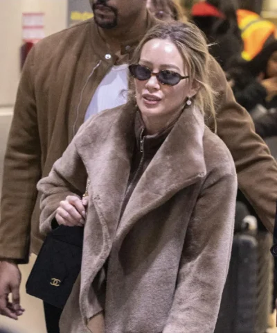 Duff Brown Shearling Coat