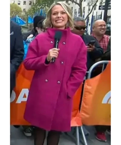 Dylan Dreyer The Today Show 2025 Double Breasted Coat