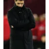 EFL Carabao Cup Arsenal Manager Mikel Arteta Black Jacket