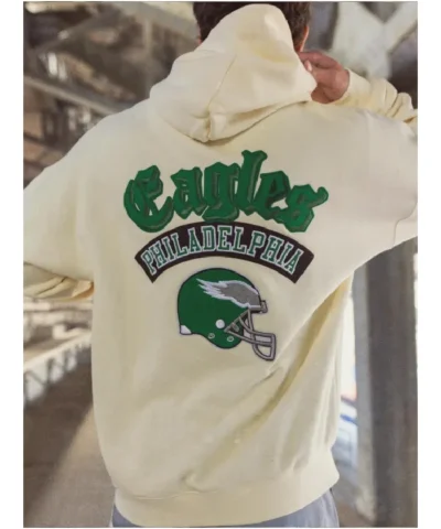 Eagles Cream Hoodie