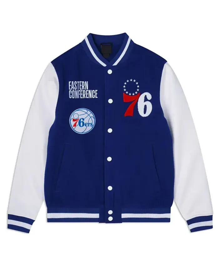 Philadelphia 76ers Eastern Conference Varsity Jacket