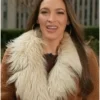 Emily Orozco Access Hollywood 2026 Brown Sherpa Coat