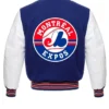 Expos Varsity Wool-Leather Jacket