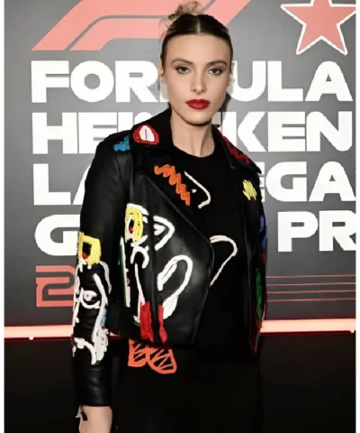 F1 Grand Prix of Las Vegas Nevada Lele Pons Leather Jacket