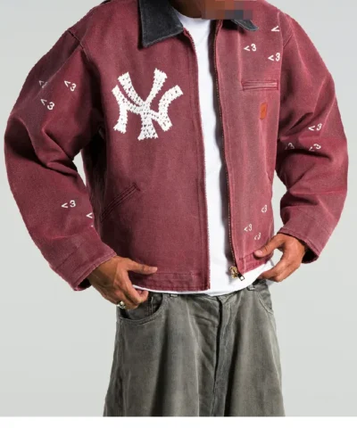 FADED CRIMSON WORK JACKET