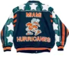 Fat Joe Miami Hurricanes Leather Jacket