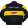 Ferrari x Marlboro Black and Yellow Racing Jacket