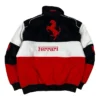 Ferrari F1 Full-Zip Cotton Jacket