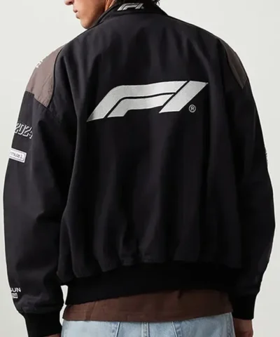 Formula 1 X Pacsun Pole Position Full-Zip Black Jacket